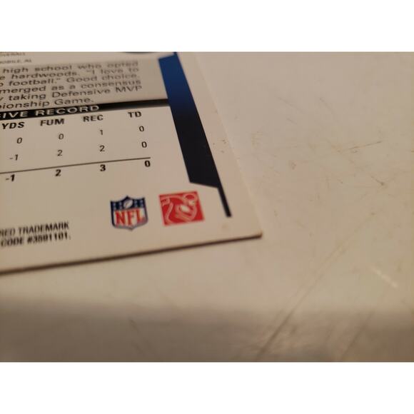 Nick Fairley 2011 Topps #219 - Rookie Card RC Detroit Lions DT Auburn - white - Picture 5 of 6